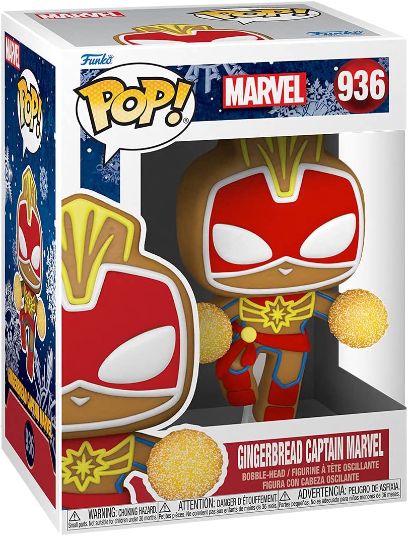 Figurina - Marvel - Gingerbread Captain Marvel | Funko - 1 | YEO