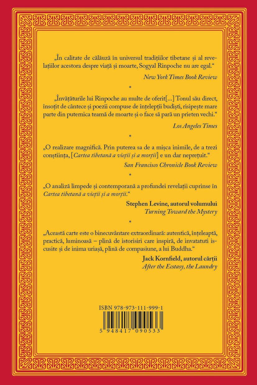 Cartea tibetana a vietii si a mortii | Sogyal Rinpoche