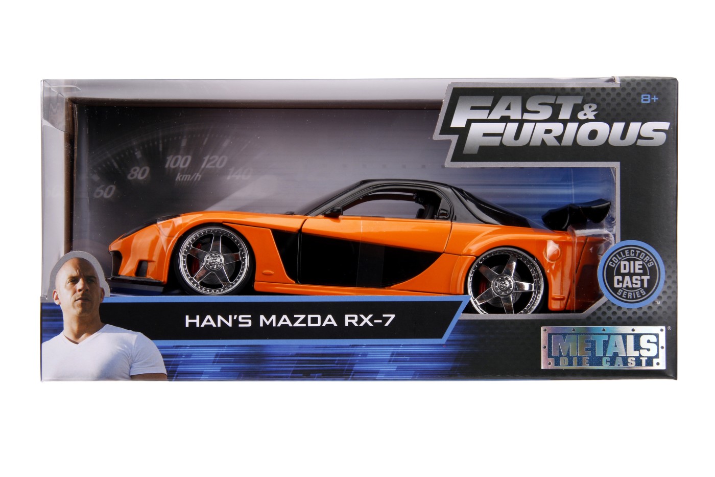 Masinuta Metalica - Mazda Rx-7 scara 1:24 | Jada Toys