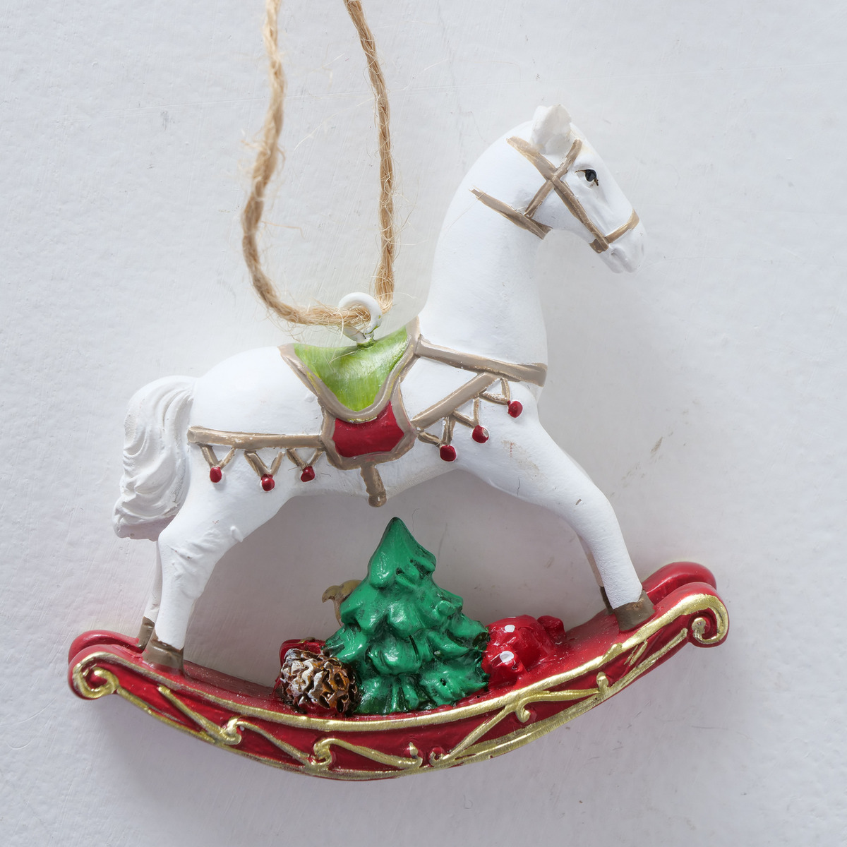 Ornament brad - Delight - Rocking Horse with Hanger, mai multe modele | Boltze - 1 | YEO