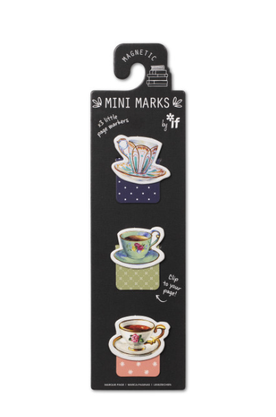 Set 3 semne de carte magnetice - Mini Marks - Tea Cups | If (That Company Called) - 3 | YEO