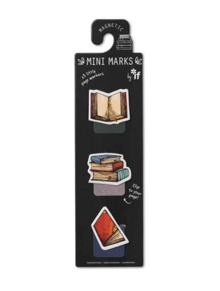 Set 3 semne de carte magnetice - Mini Marks - Books | If (That Company Called) - 3 | YEO