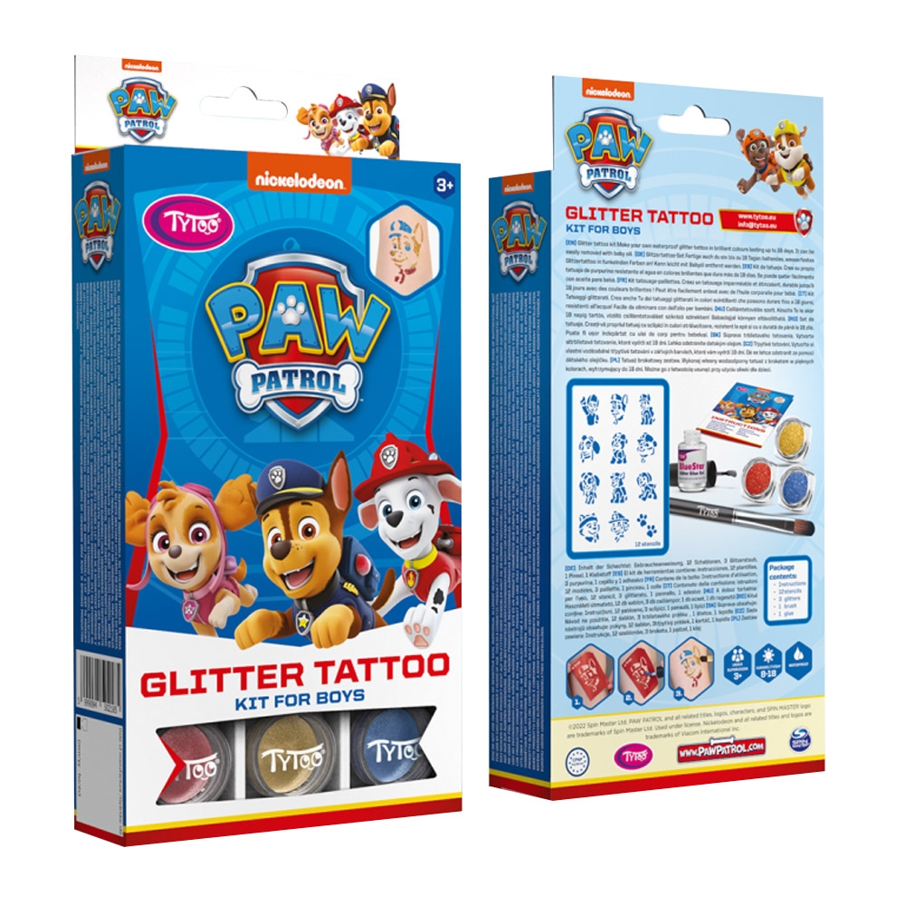 Set Tatuaje cu sclipici - Paw Patrol - Baieti | Tytoo - 2 | YEO