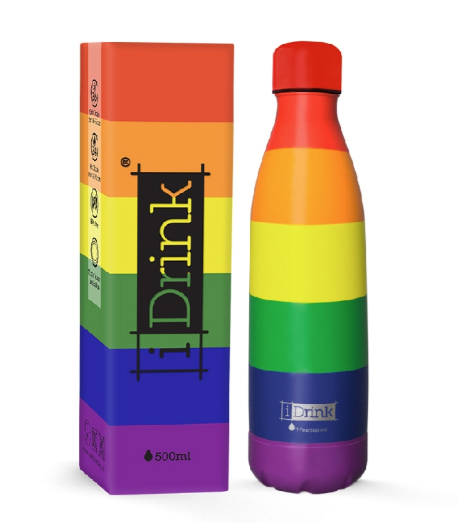 Sticla termoizolanta - Love is Love, 500 ml | I-Drink