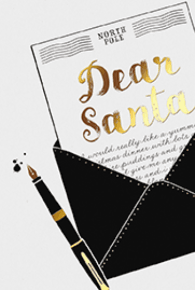 Set felicitari - Contemporary Cubes - Dear Santa | Great British Card Company