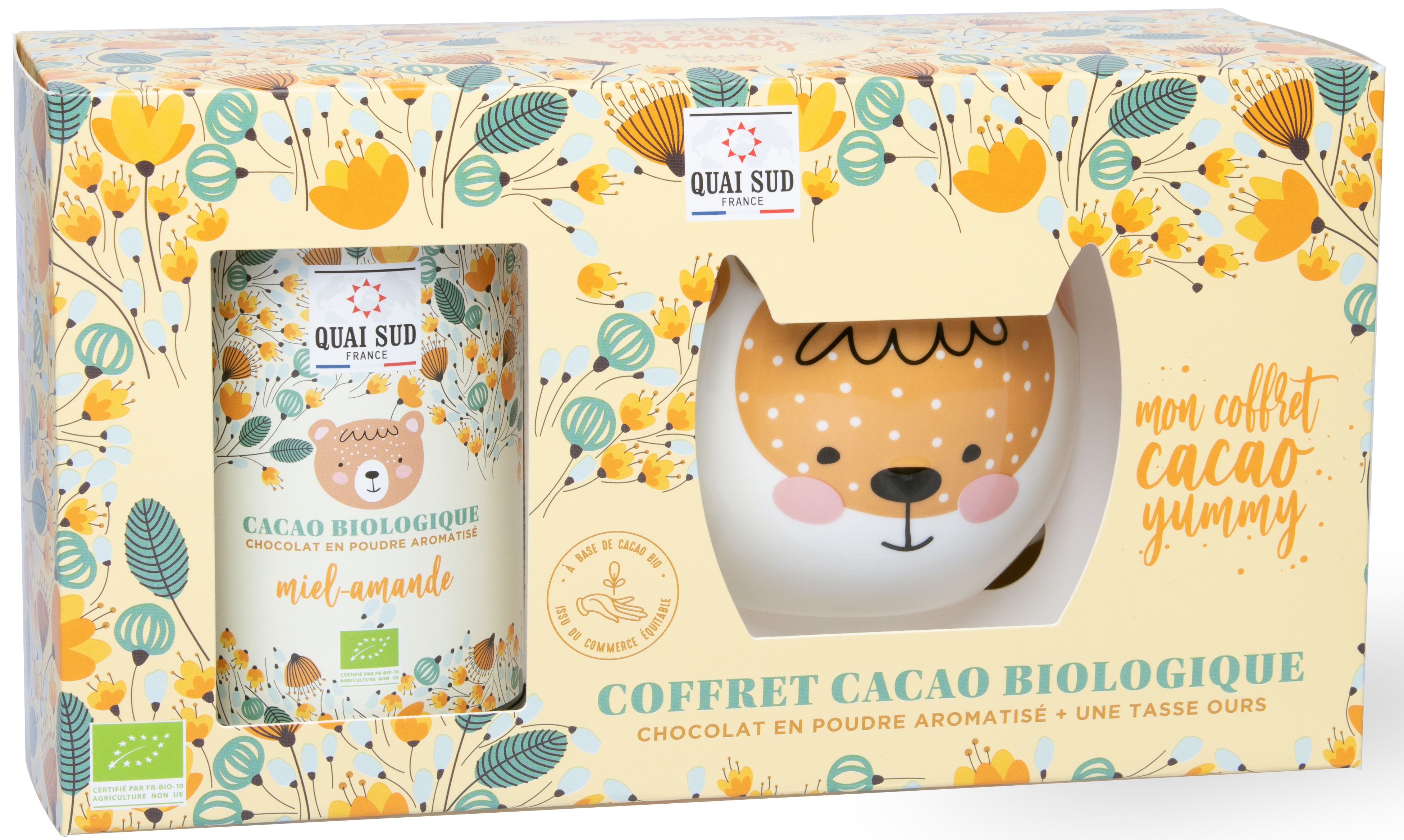 Set cacao + cana Urs Yummy - BIO + RO-ECO-007 | Quai Sud