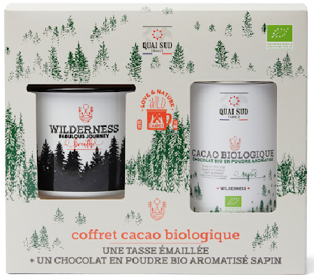 Set cutie cacao + cana - Wilderness - BIO + RO-ECO-007 | Quai Sud