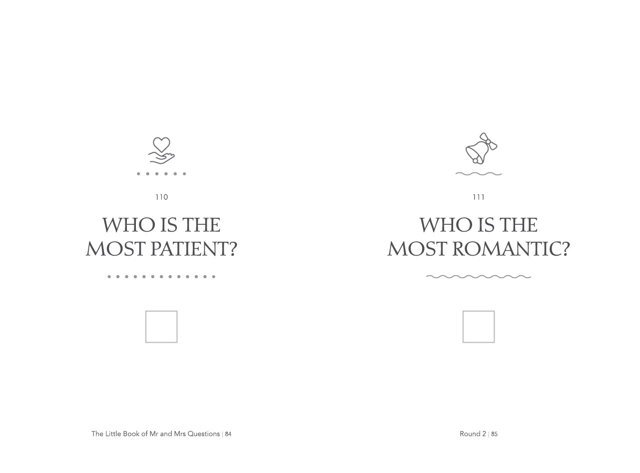 The Little Book of Mr & Mrs Questions |