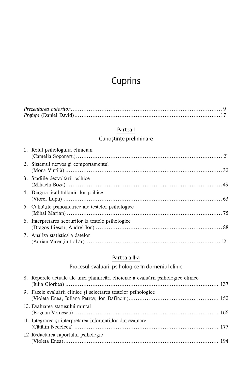 Evaluarea psihologica. Manualul psihologului clinician | Violeta Enea, Ion Dafinoiu - 1 | YEO