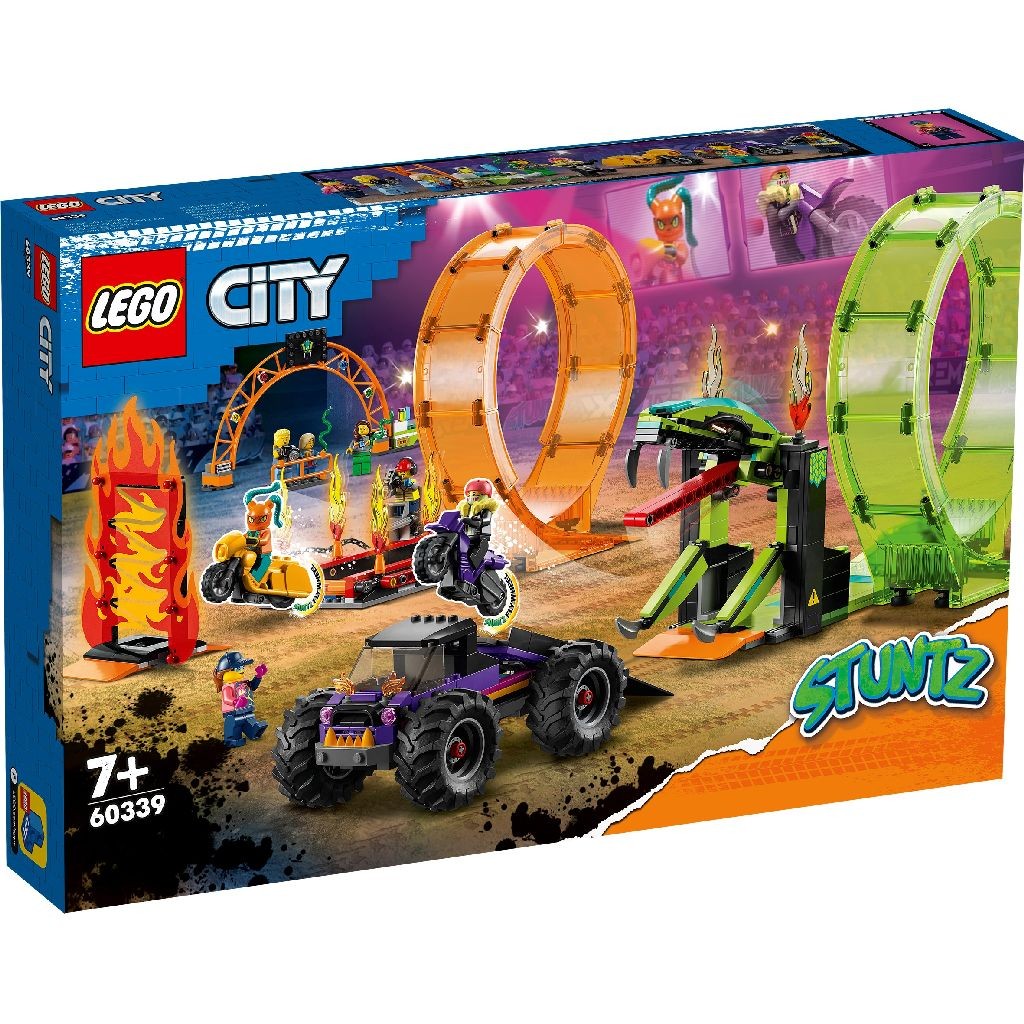 LEGO City - Stuntz - Double Loop Stunt Arena (60339) | LEGO - 4 | YEO