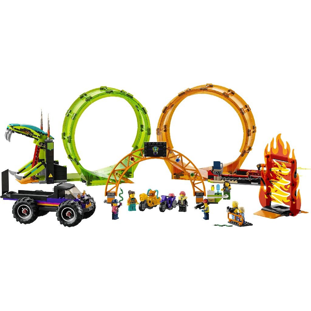 LEGO City - Stuntz - Double Loop Stunt Arena (60339) | LEGO