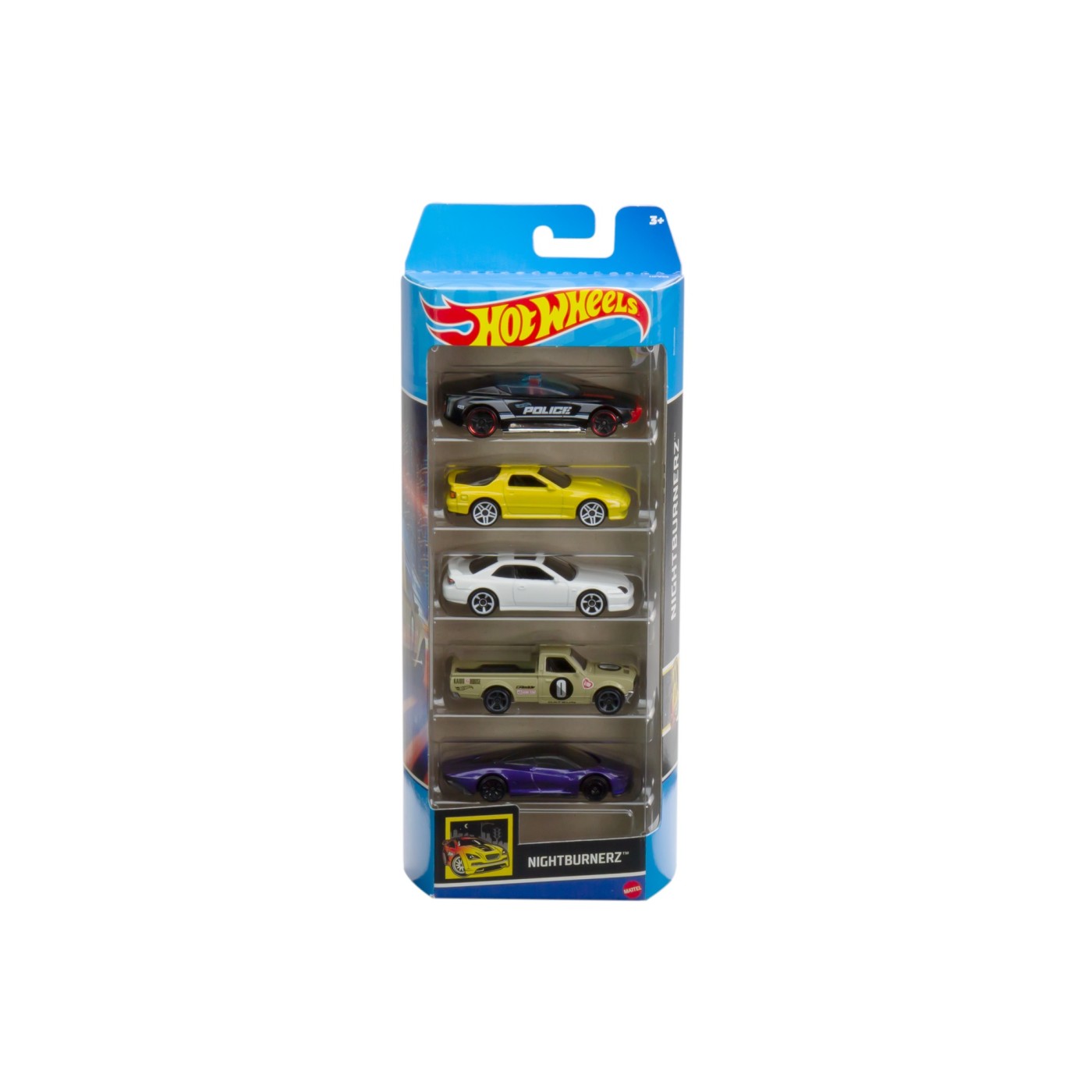 Set masinute - Hot Wheels - Nightburnerz | Mattel