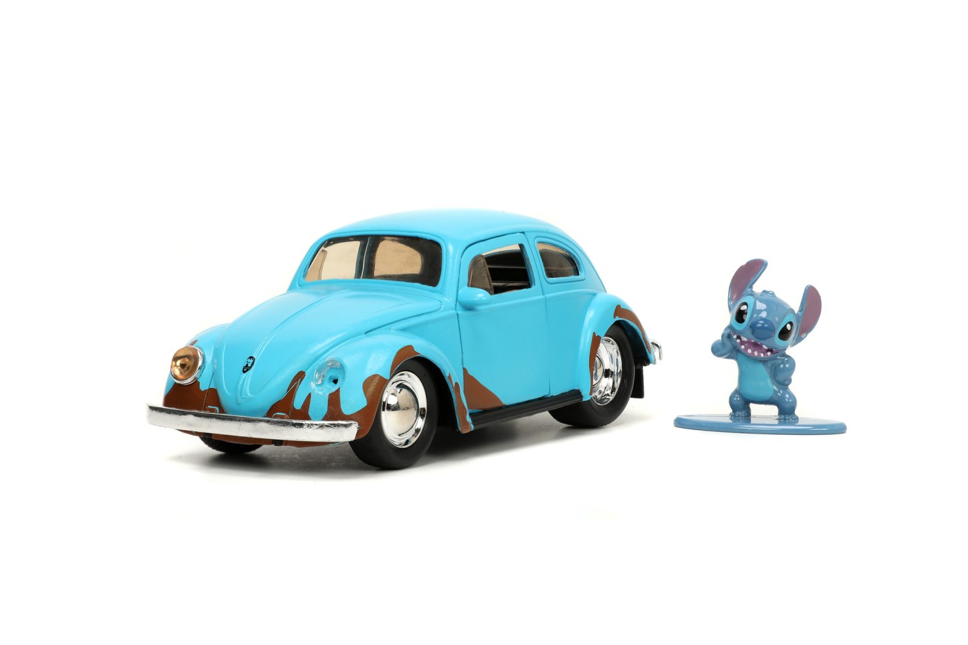 Set masinuta cu figurina - Disney Stitch - Stitch & Volkswagen Beetle | Jada Toys - 1 | YEO