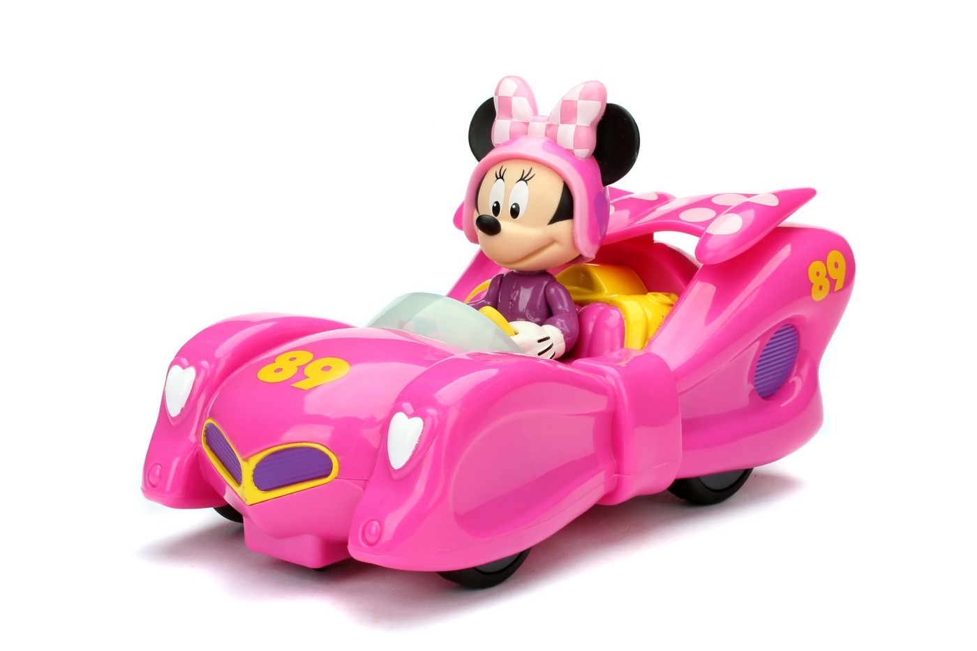 Masina cu radiocomanda - Disney Junior - Minnie Roadster Racer | Jada Toys - 1 | YEO