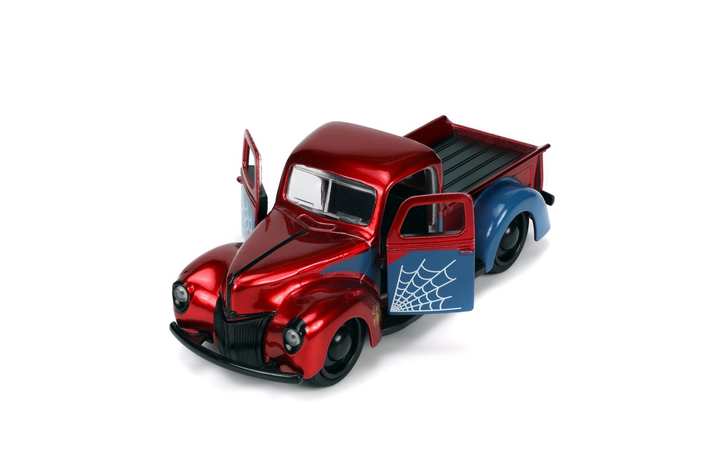 Set figurina si masinuta - Proto-Suit Spider-Man & 1941 Ford Pickup | Jada Toys - 5 | YEO