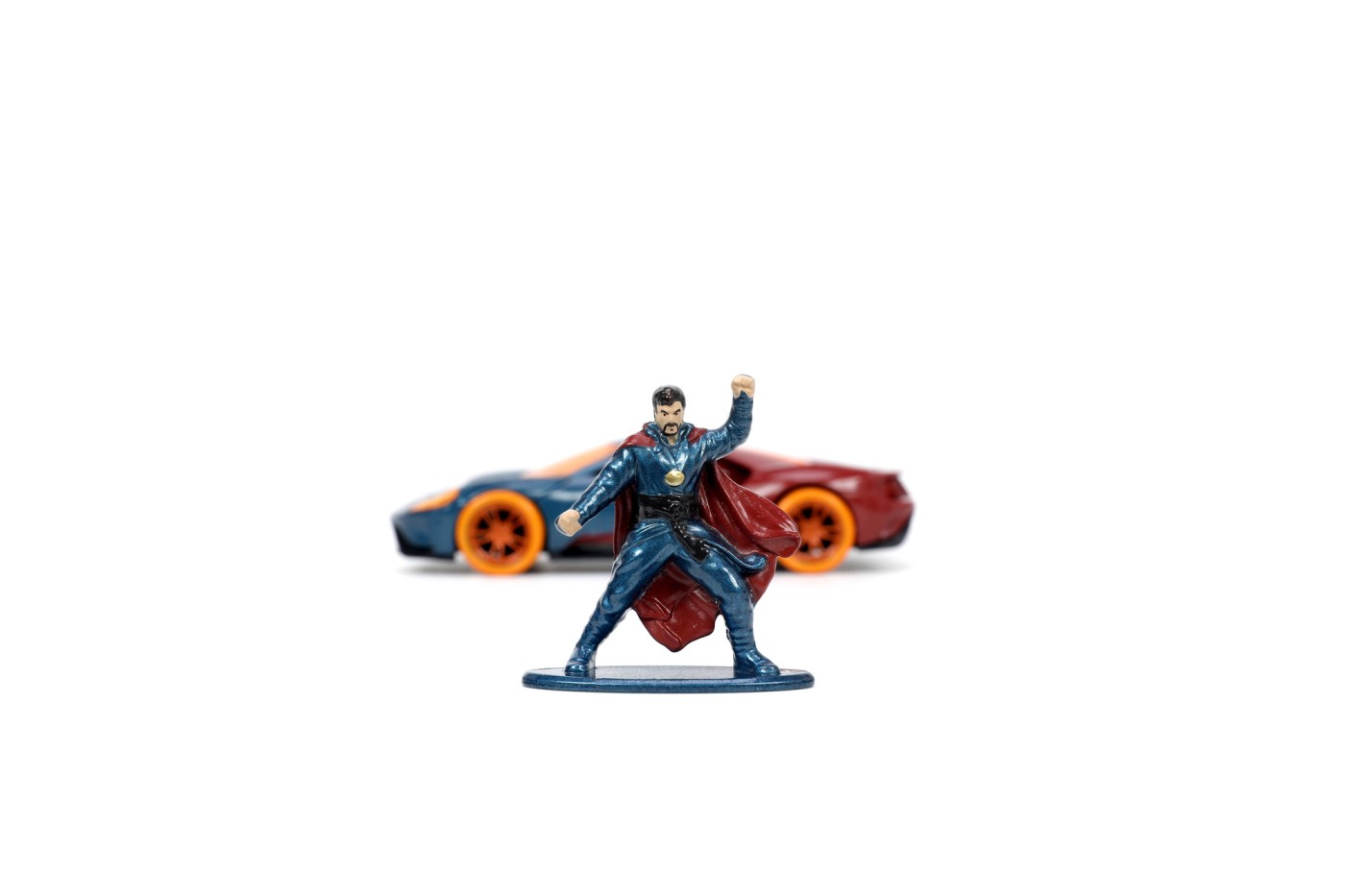 Set figurina si masinuta - Marvel Avengers: Dr. Strange & 2017 Ford GT | Jada Toys - 1 | YEO