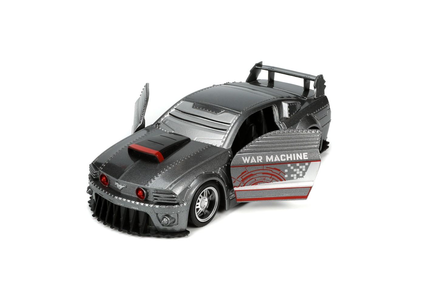 Set figurina si masinuta - War Machine & 2006 Ford Mustang GT | Jada Toys - 4 | YEO