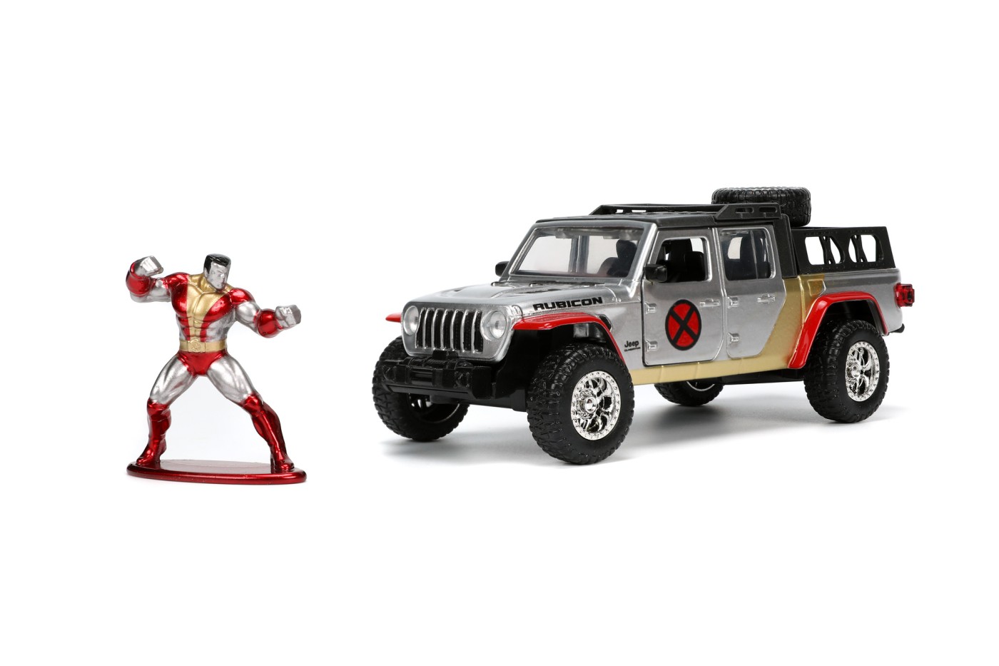 Set figurina si masinuta - Marvel X-Men: Colossus & 2020 Jeep Gladiator | Jada Toys - 1 | YEO