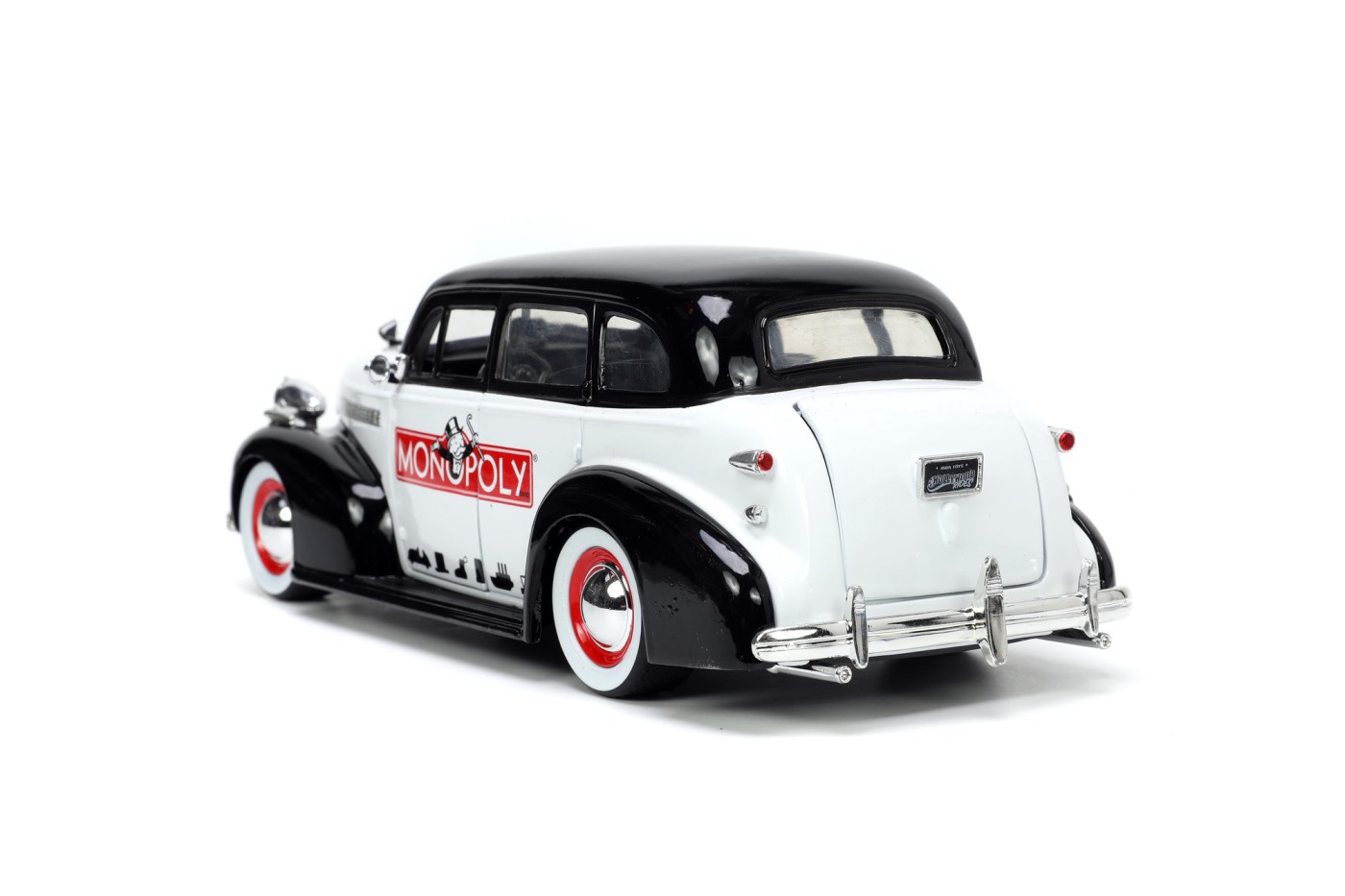 Set figurina si masinuta - Mr. Monopoly & 1939 Chevrolet Master Deluxe | Jada Toys - 5 | YEO