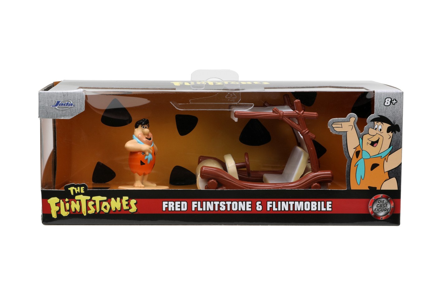 Set figurina si masinunta - Fred Flintstone & Flintmobile | Jada Toys - 5 | YEO