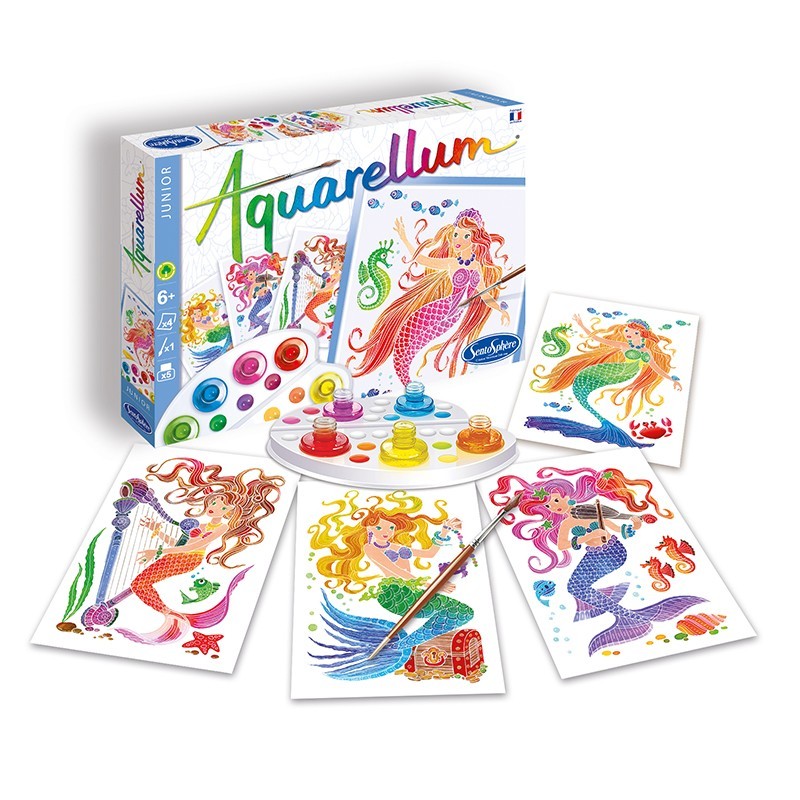 Set creativ - Aquarellum Junior - Sirena | Sentosphere