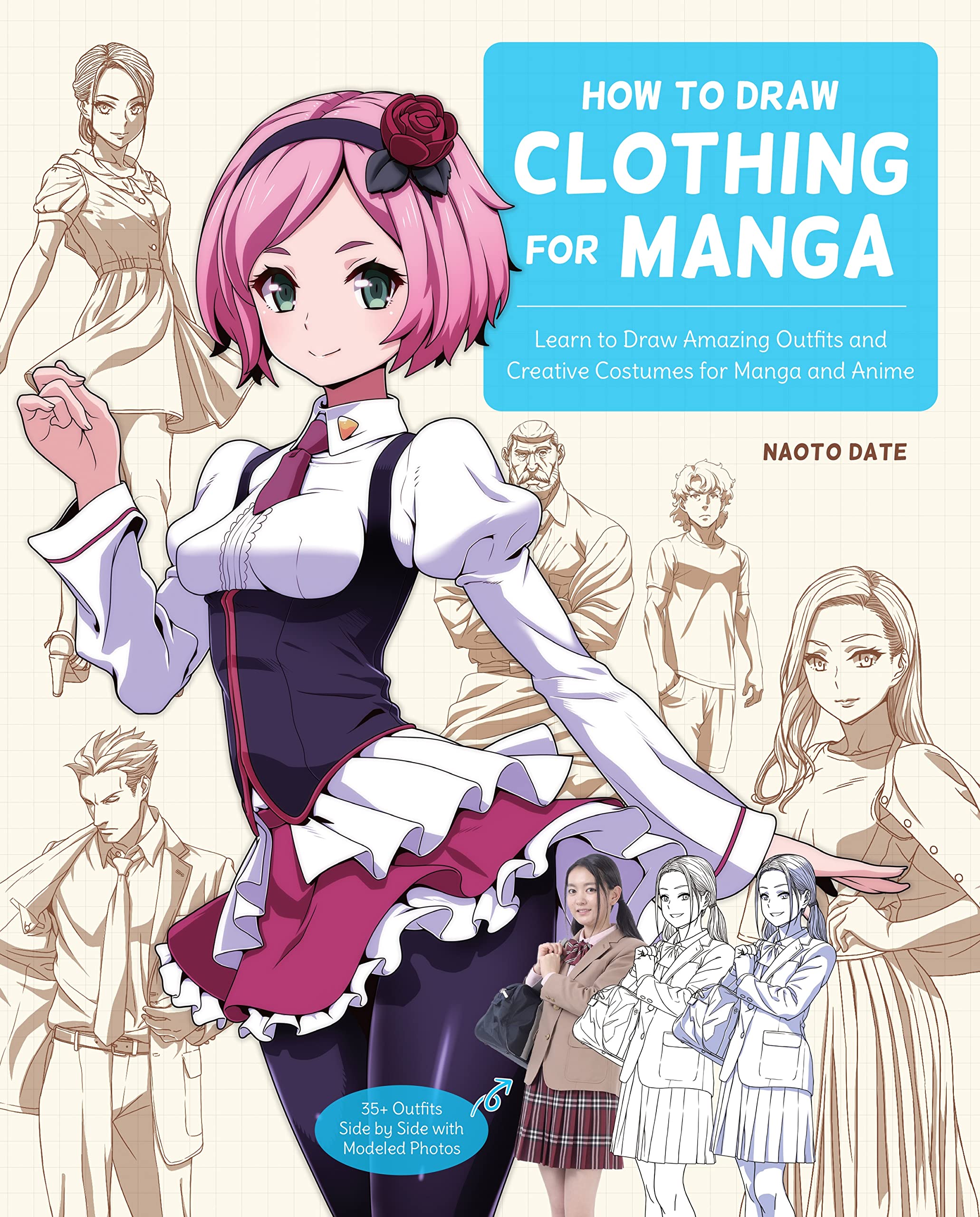 How to Draw Clothing for Manga | Naoto Date - 6 | YEO