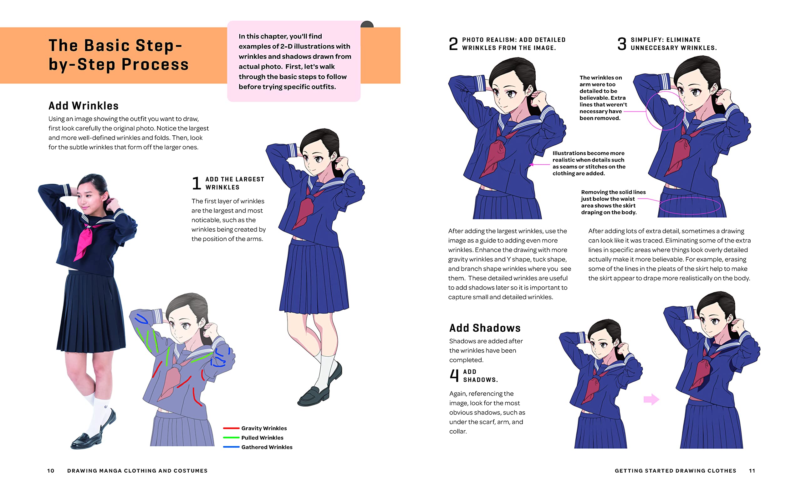 How to Draw Clothing for Manga | Naoto Date - 4 | YEO