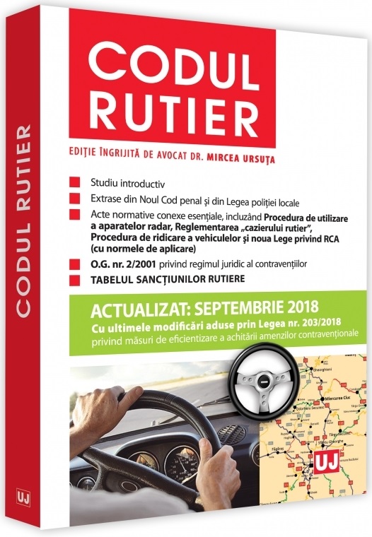 PDF Codul rutier | Mircea Ursuta carturesti.ro Carte