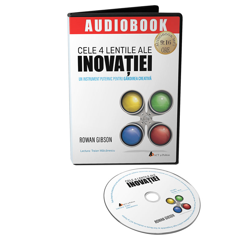 Cele 4 lentile ale inovatiei – Audiobook | Rowan Gibson carturesti.ro poza 2022