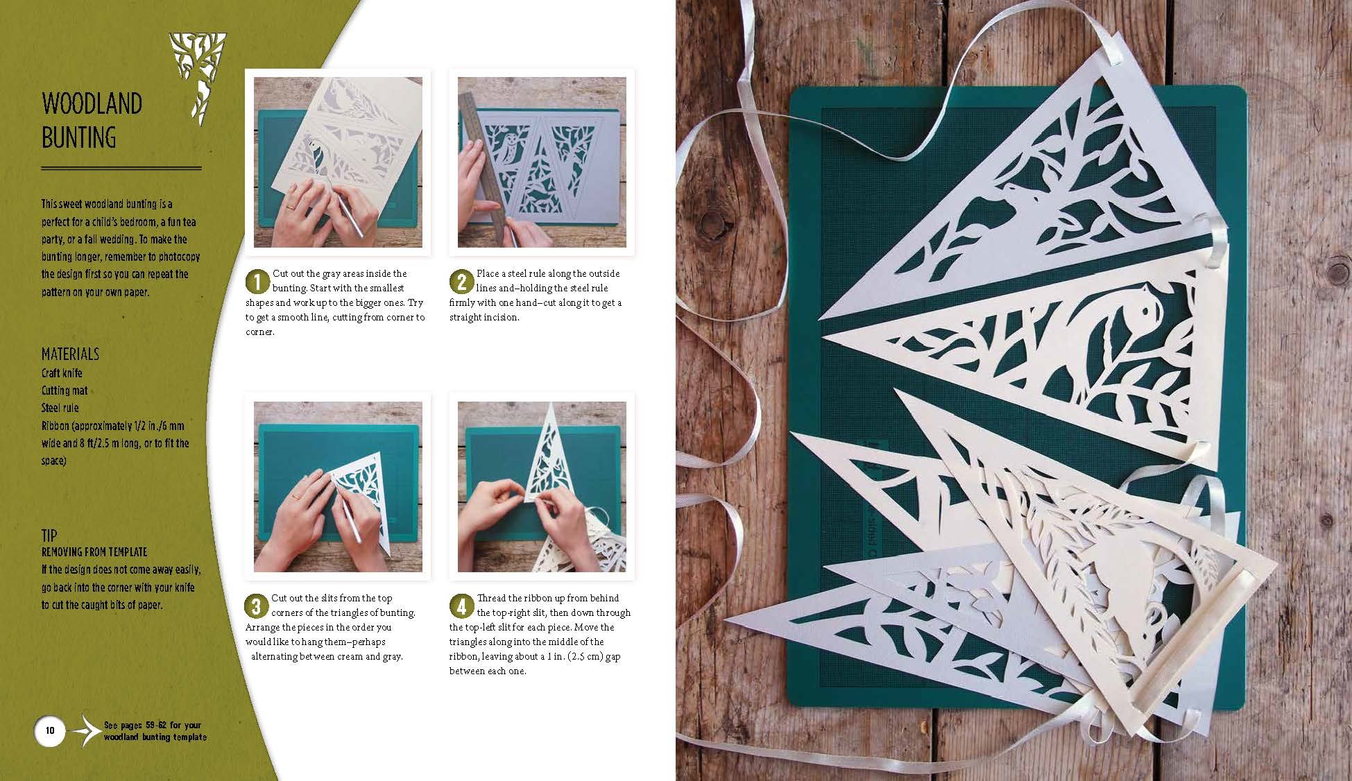 Make it by Hand: Papercut Woodland | Sarah Dennis