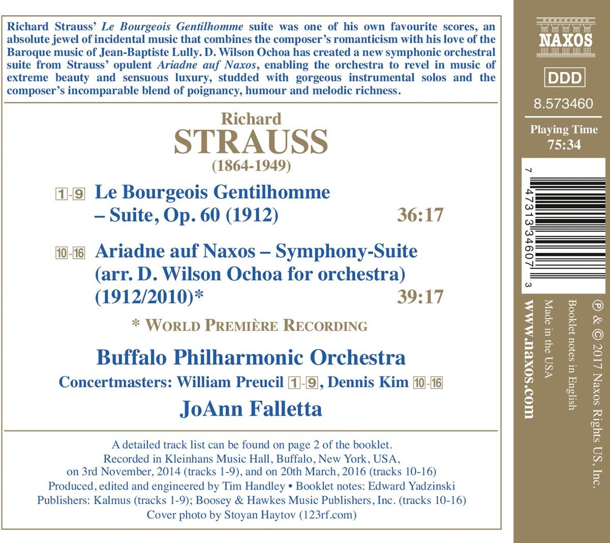 Ariadne Auf Naxos | Buffalo Philharmonic Orchestra, JoAnn Falletta