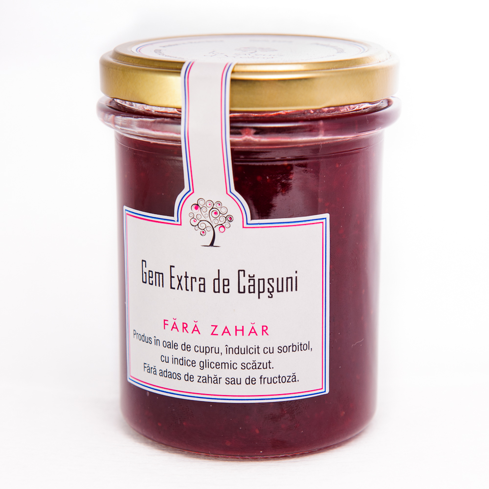 Gem Extra de Capsuni - fara zahar | Les Saveurs d\'Yveline