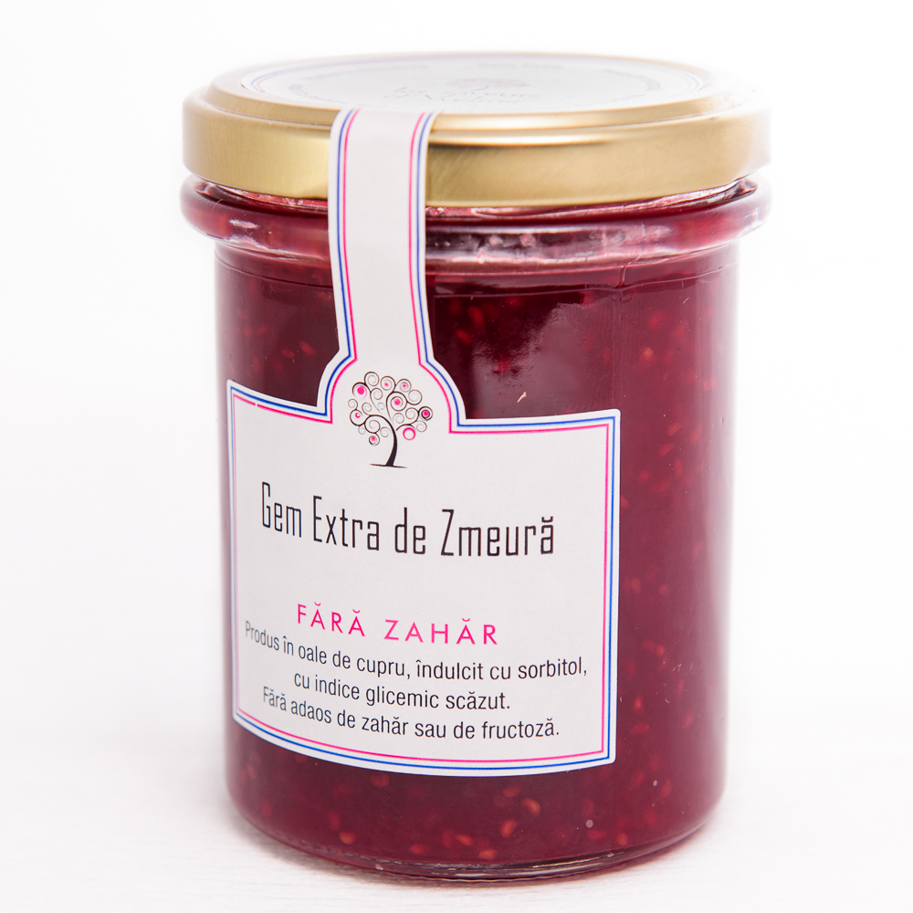 Gem Extra de Zmeura - fara zahar | Les Saveurs d\'Yveline