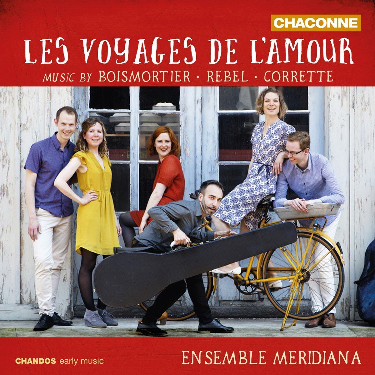 Les Voyages De L\'Amour | Ensemble Meridiana, Joseph Bodin de Boismortier, Jean-Fery Rebel, Corrette