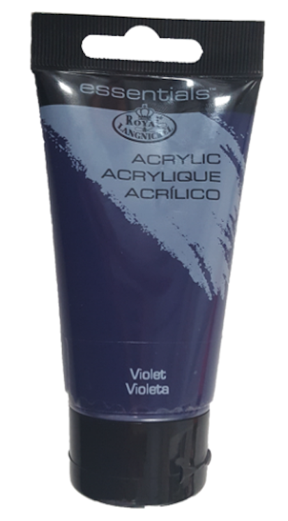 Tub acrilic Langnickel 75 ml - Violet | Royal & Langnickel