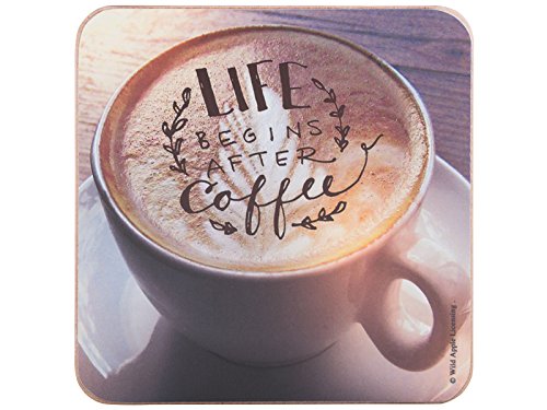 Suport pahar - Life Begins After Coffee | Creative Tops