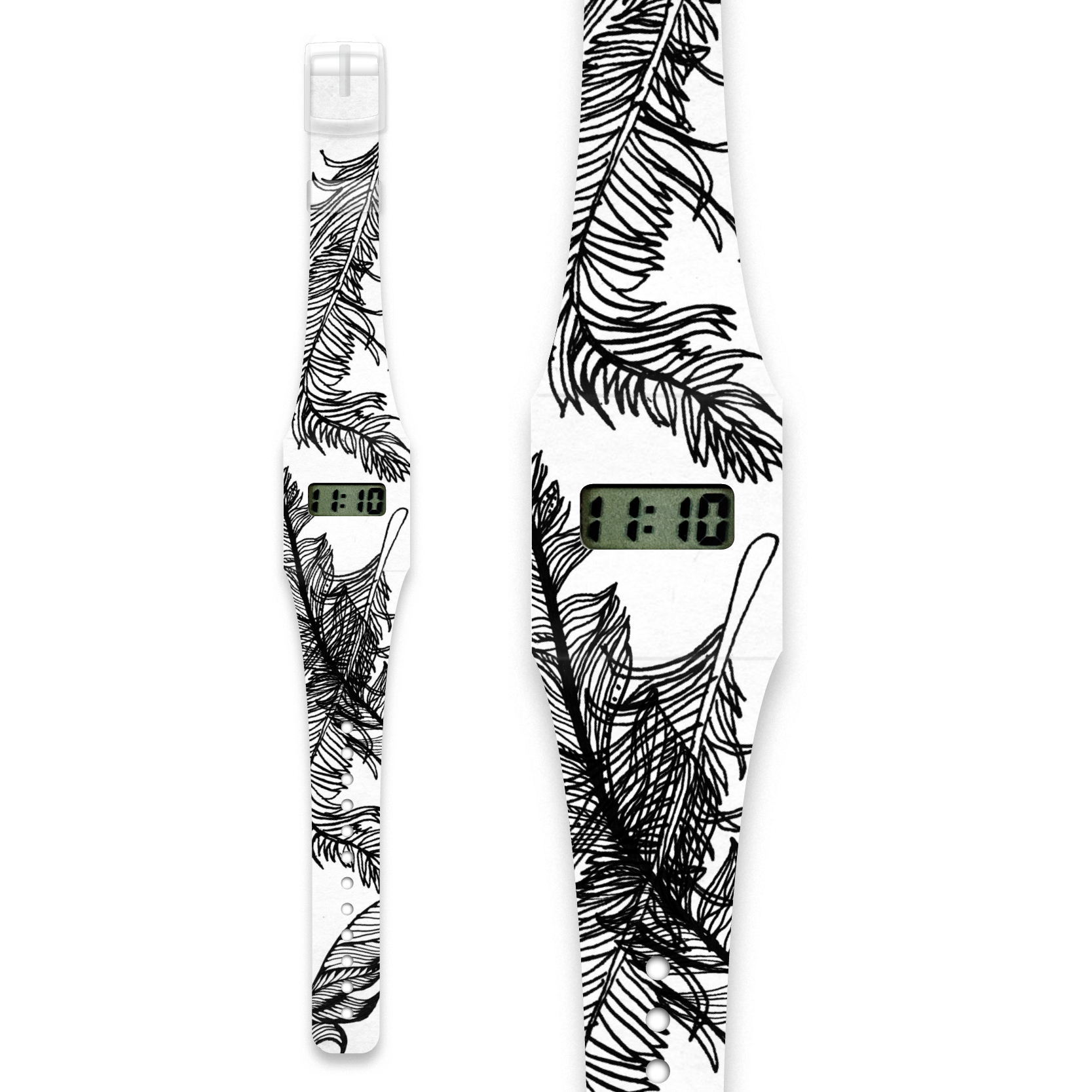 Ceas - Feather Pappwatch | I like paper