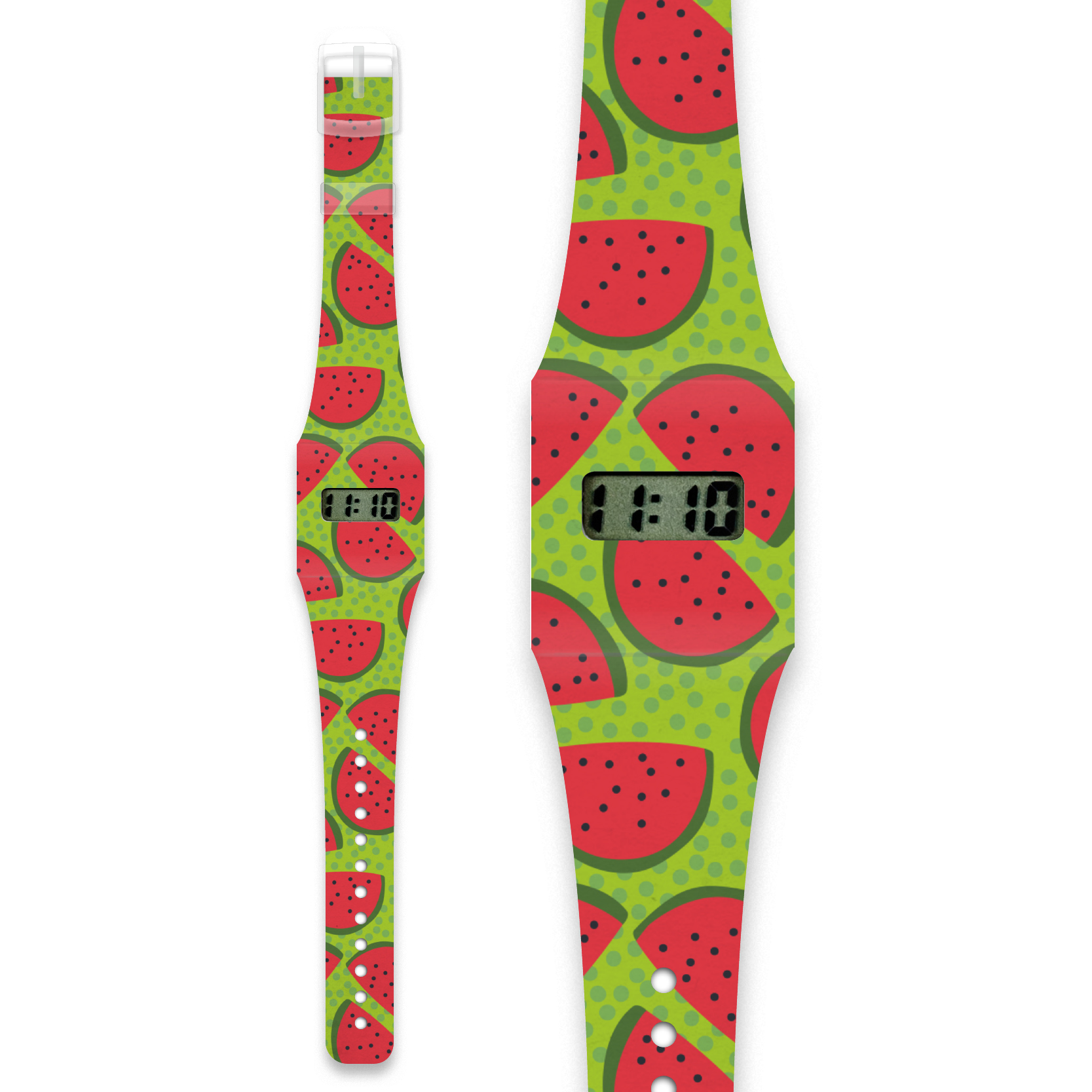 Ceas pentru copii - I Carried A Watermelon Pappwatch | I like paper