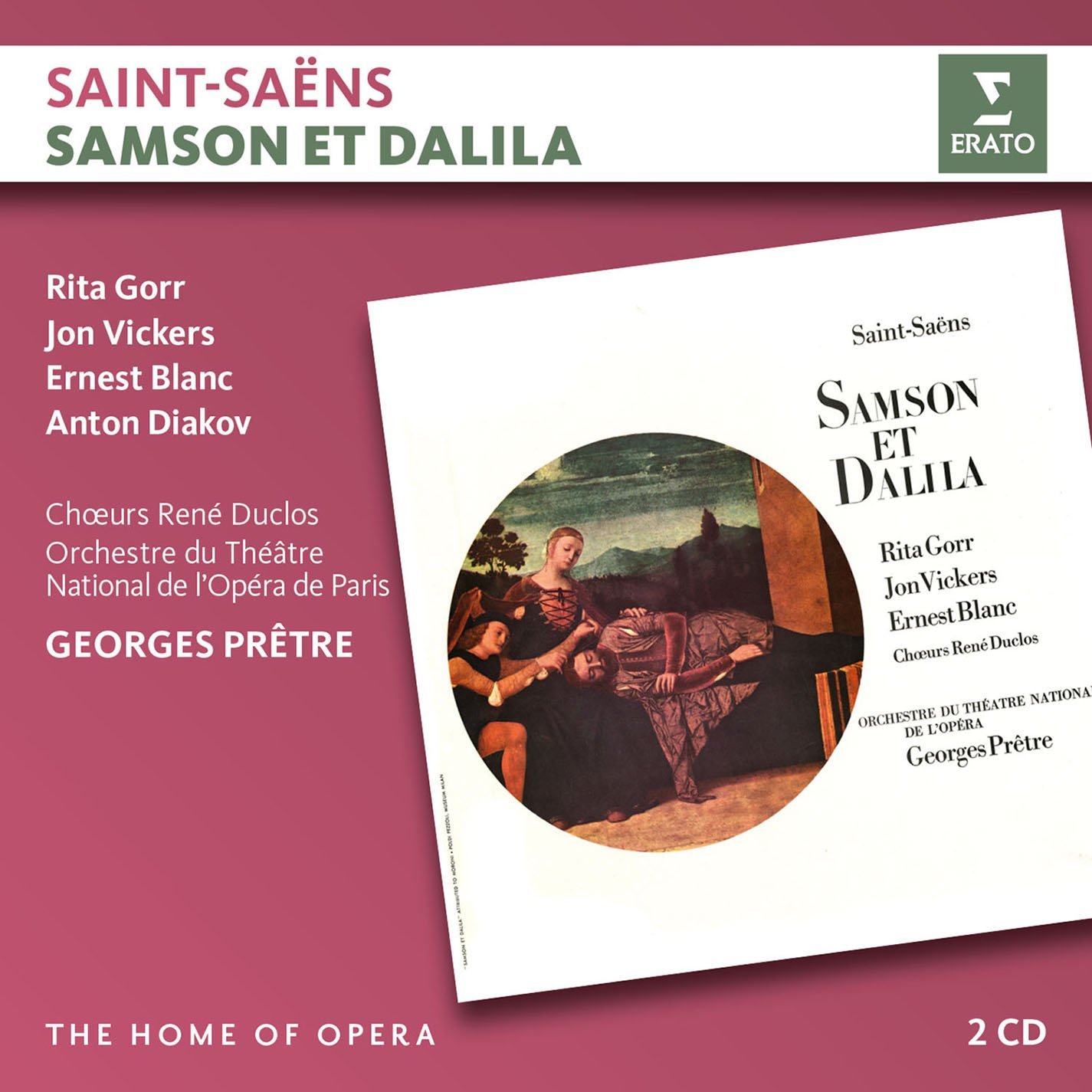 Saint-Saens: Samson et Dalila | Georges Pretre, Opera de Paris , Rita Gorr, Jon Vickers