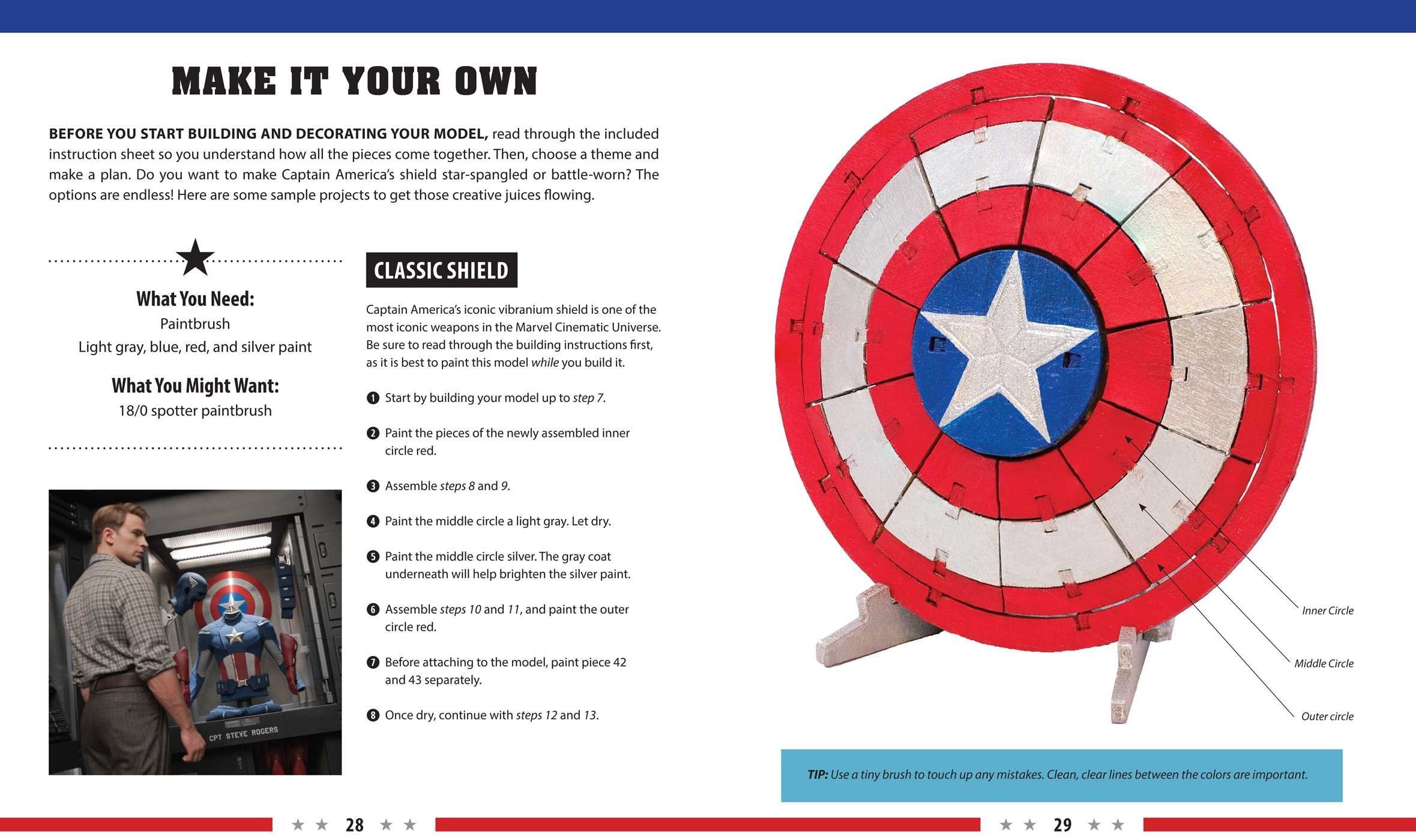 IncrediBuilds - Marvel\'s Captain America: Civil War Deluxe Book and Model Set: A Guide to the Ultimate Super Soldier | Rick Barba - 1 | YEO