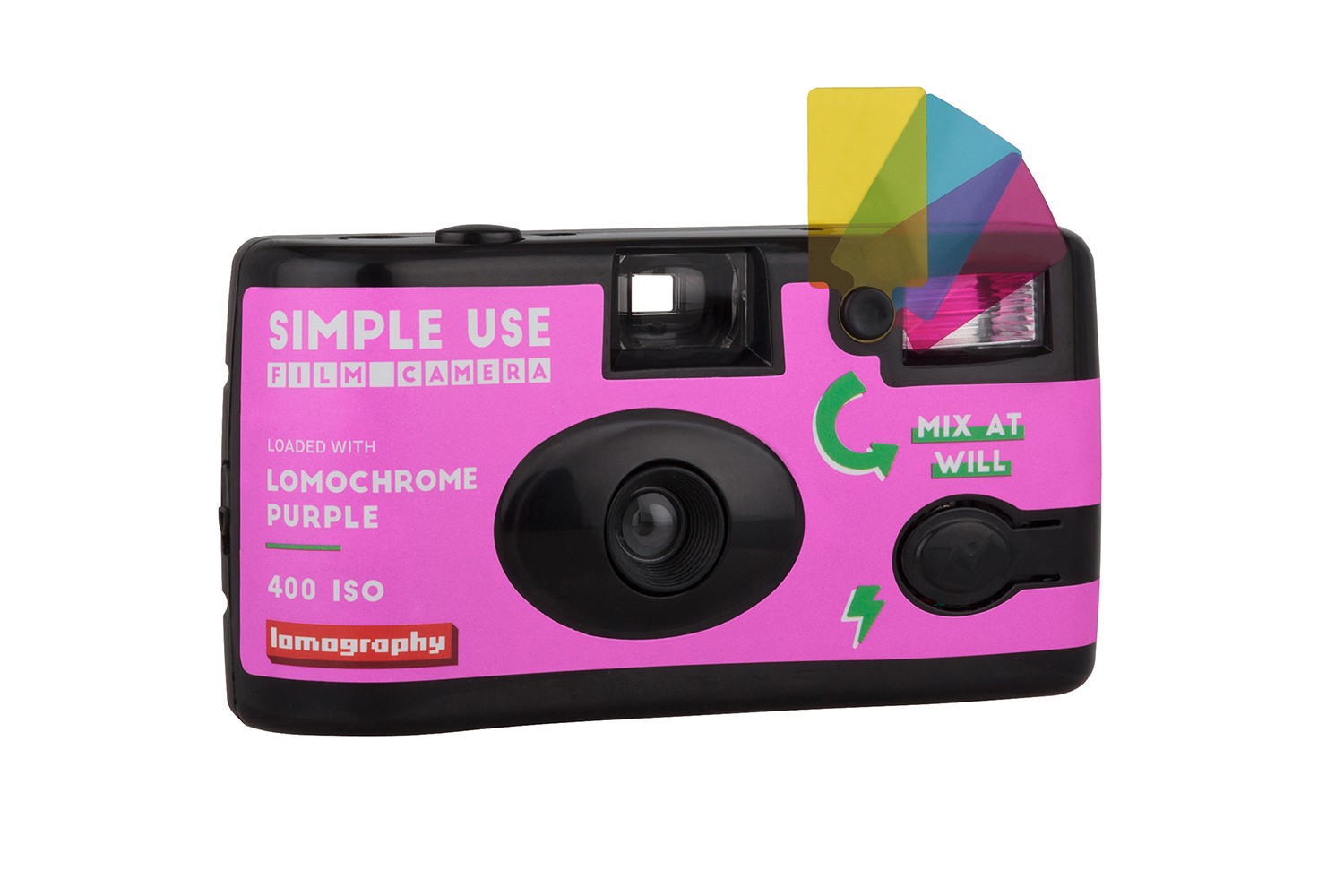 Aparat foto - Simple Use Film Camera Purple | Lomography - 8 | YEO