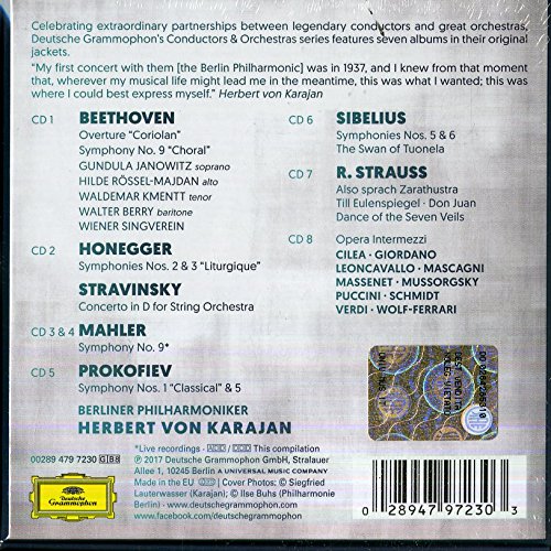 Herbert von Karajan & Berliner Philharmoniker - Box set | Berliner Philharmoniker - 1 | YEO