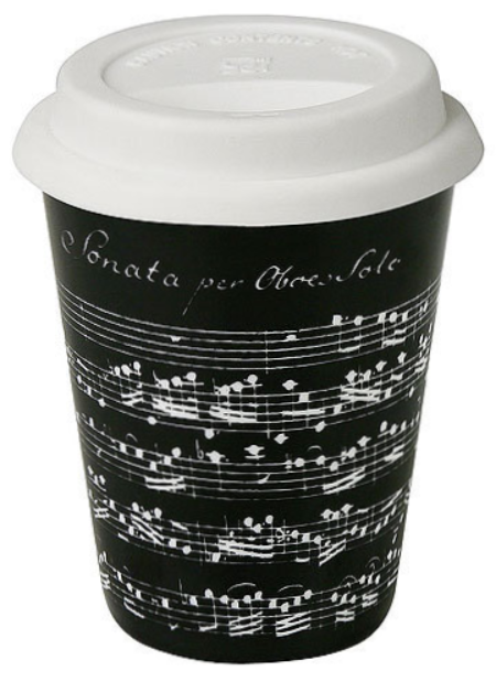 Cana de voiaj - Coffee to go - Vivaldi Libretto - Black | Konitz