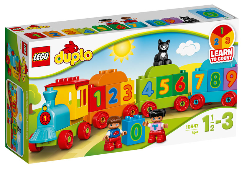 Trenul cu numere LEGO DUPLO (10847) | LEGO