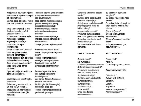 Ghid de conversatie roman-turc / Romence – turkce konusma kilavuzu | Agiemin Baubec, G. Deniz-Kamer Baubec