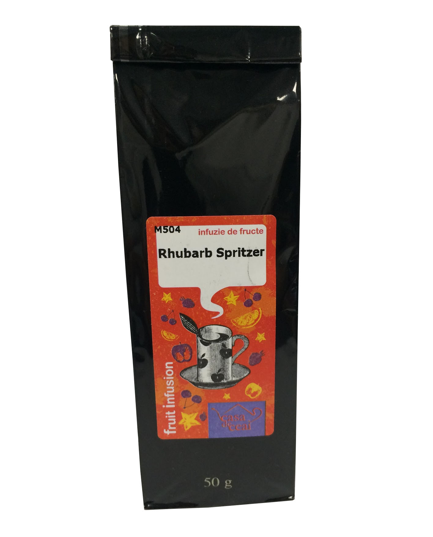 M504 Rhubarb Spritzer | Casa de ceai