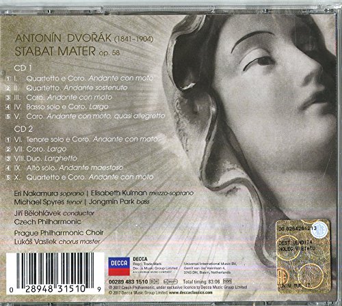 Dvorak: Stabat Mater, Op.58, B.71 | Eri Nakamura, Czech Philharmonic Orchestra - 1 | YEO