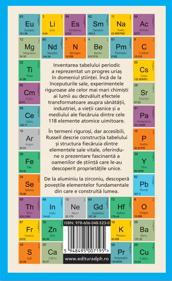 Tabelul periodic al elementelor explicat | James M. Russell