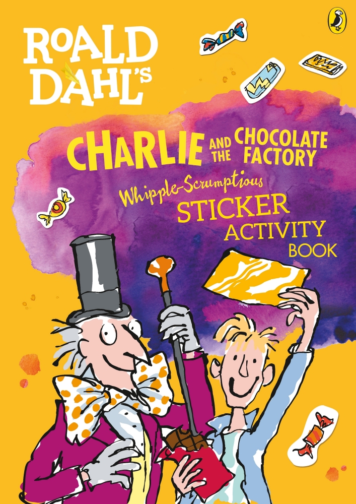 Roald Dahl's Charlie and the Chocolate Factory Whipple-Scrumptious Sticker Activity Book | Roald Dahl