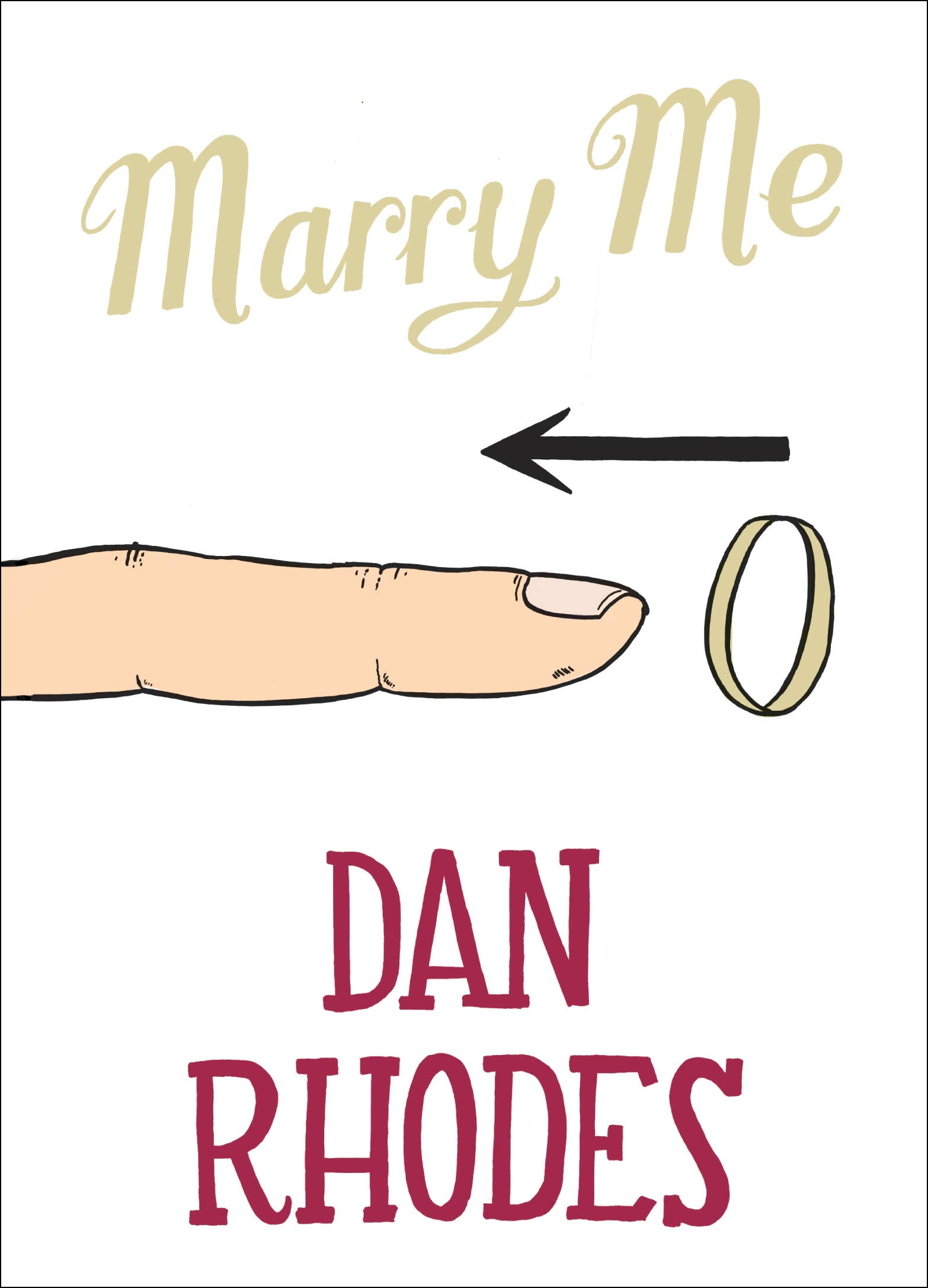 Vezi detalii pentru Marry Me | Dan Rhodes